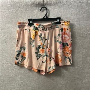 Flora Nikrooz Pink, Cream, Peach, Green, Yellow & Orange Pajama Shorts - SOFT